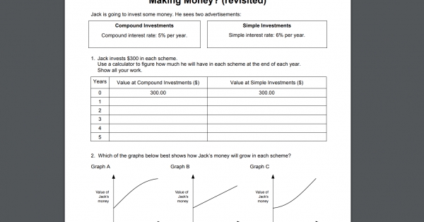 Representing Linear and Exponential Growth