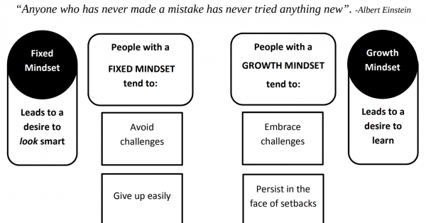 Mindset Flow Chart for Students